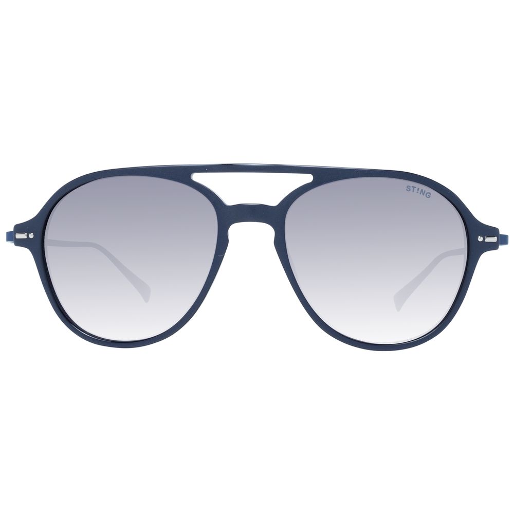 Blue Metal Sunglasses - ventzia