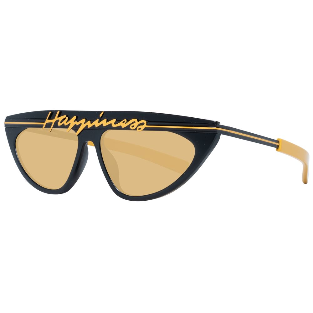 Black Plastic Sunglasses - ventzia