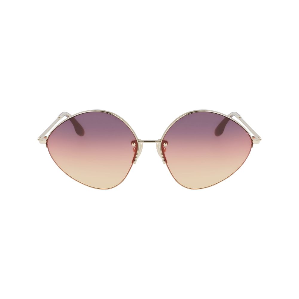 Gold Metal Sunglasses - ventzia