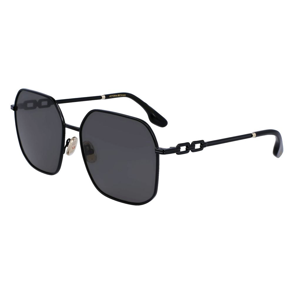 Black Metal Sunglasses - ventzia