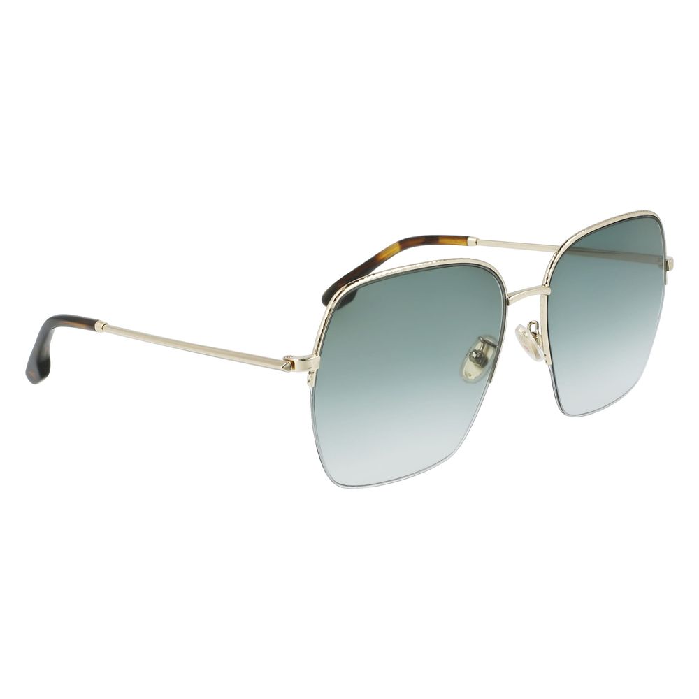Gold Metal Sunglasses - ventzia