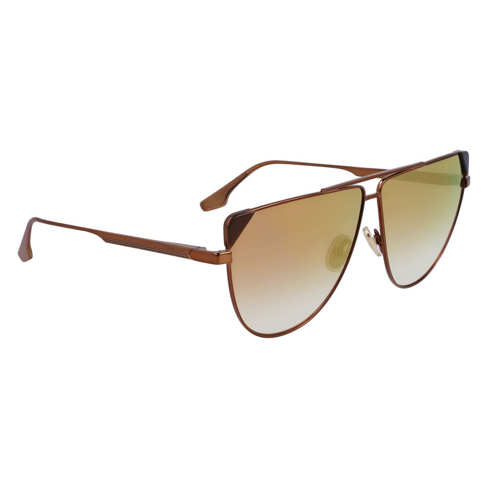 Brown Metal Sunglasses - ventzia