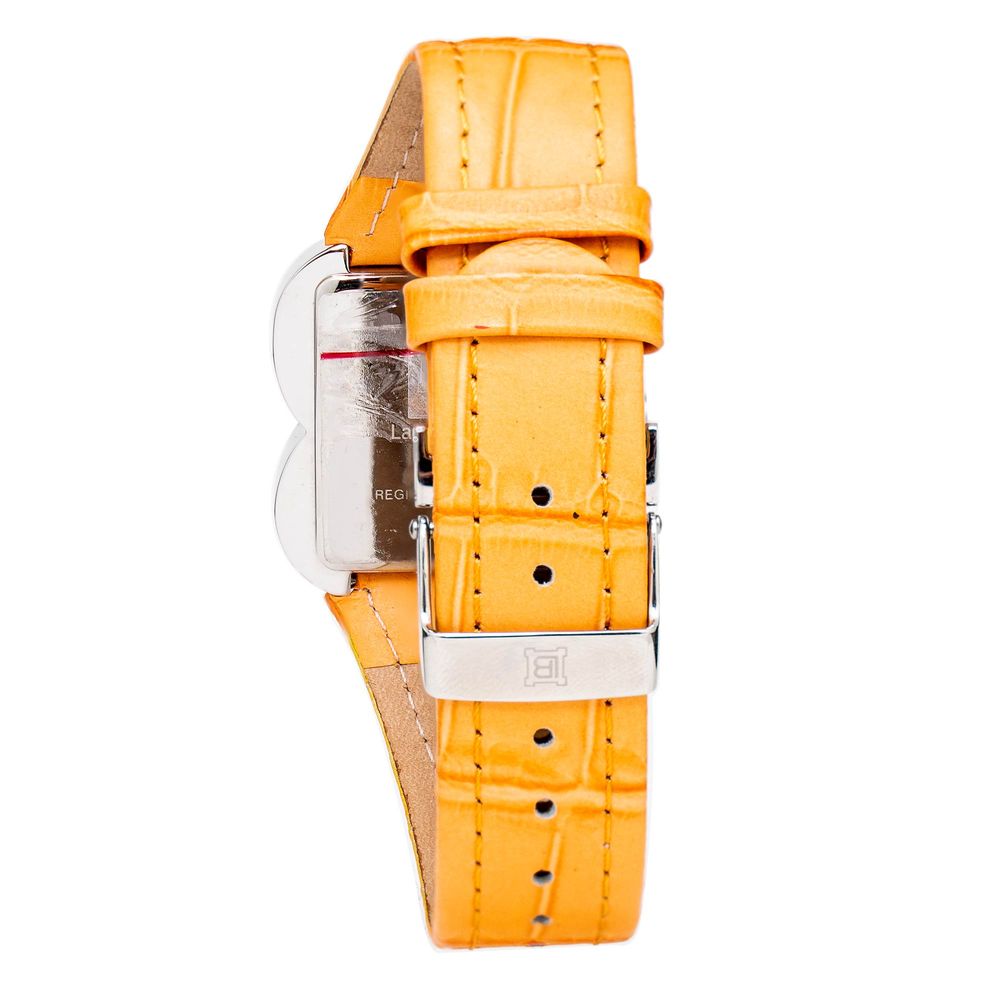 Orange Leather Watch - ventzia
