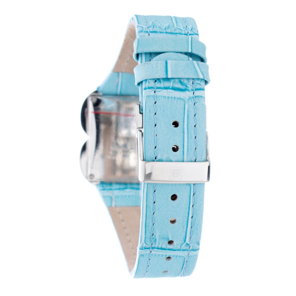 Blue Leather Dress Watch - ventzia