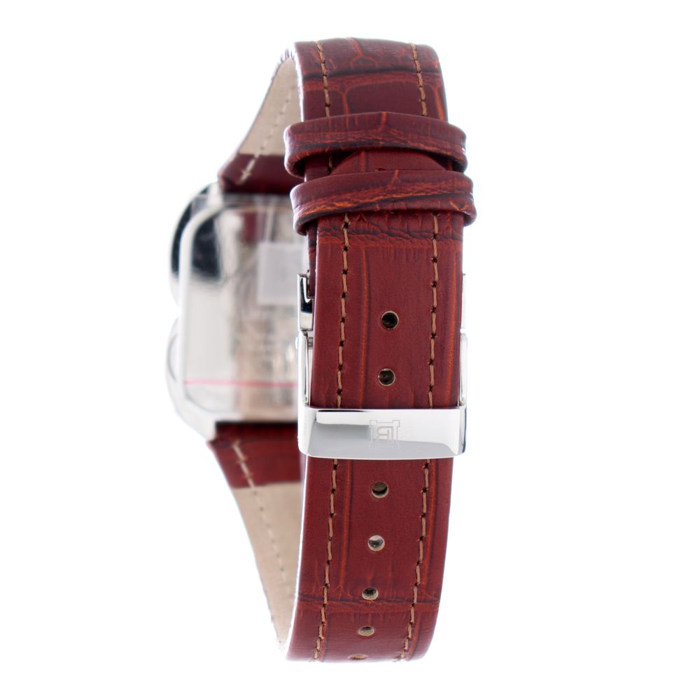 Brown Leather Dress Watch - ventzia