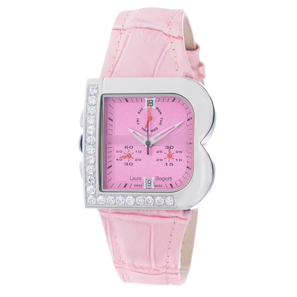 Multicolor Leather Dress Watch - ventzia