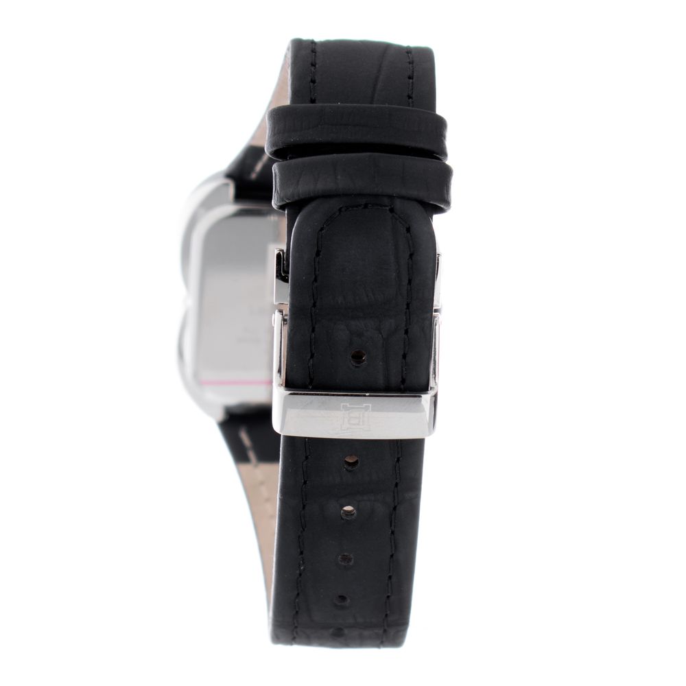 Black Leather Dress Watch - ventzia