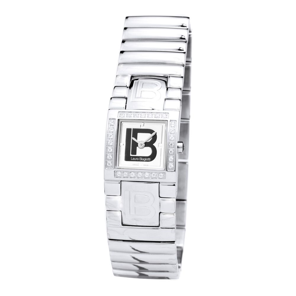 Silver Stainless Steel Dress Watch - ventzia