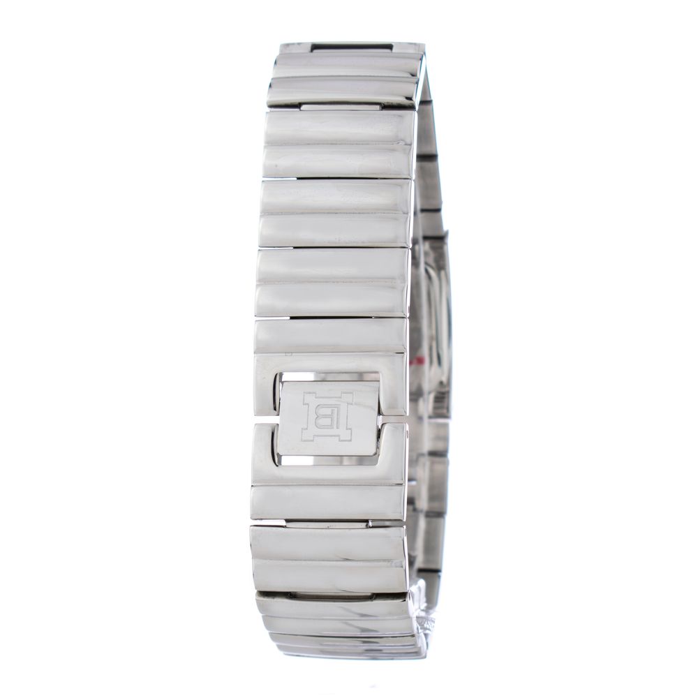 Silver Stainless Steel Dress Watch - ventzia