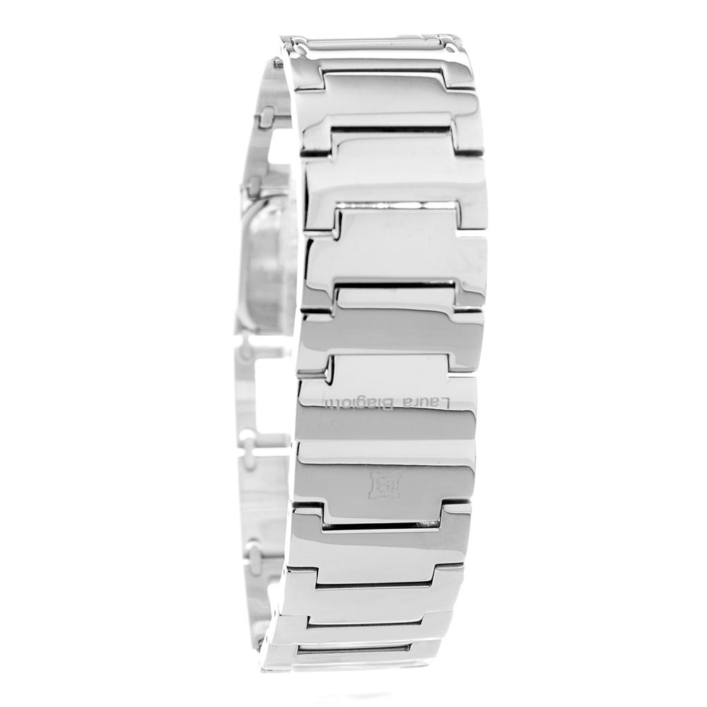 Silver Stainless Steel Bracelet Watch - ventzia