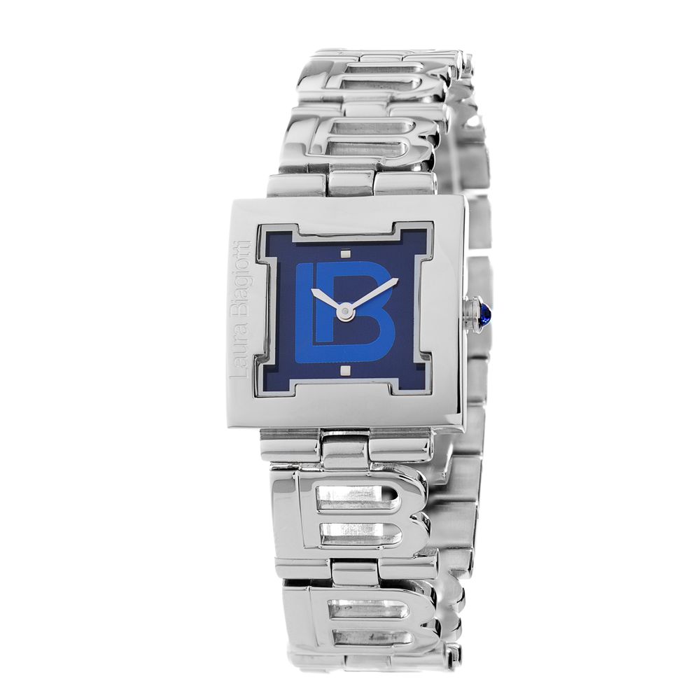 Silver Stainless Steel Dress Watch - ventzia