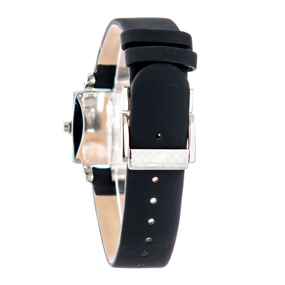 Black Leather Dress Watch - ventzia