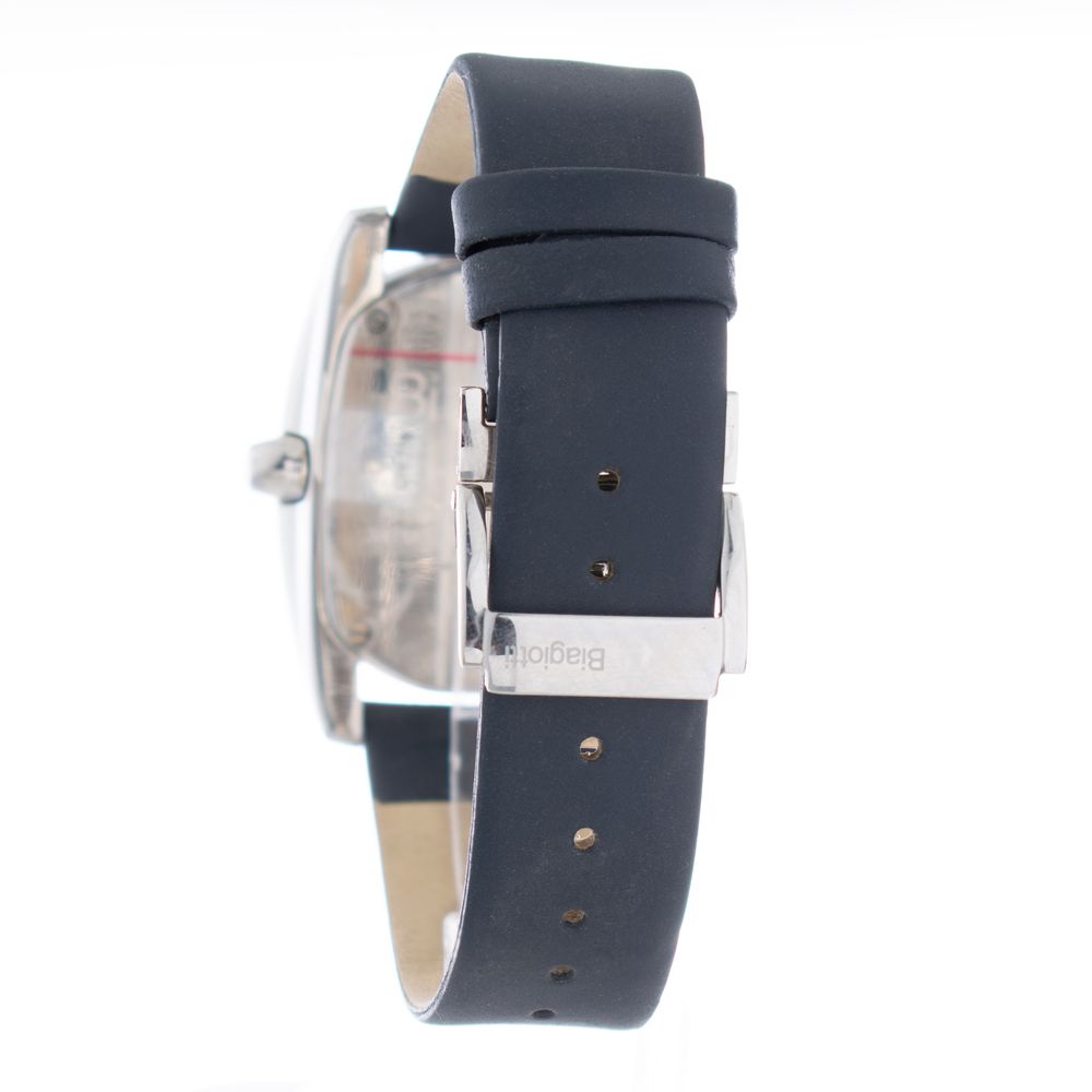 Blue Leather Dress Watch - ventzia