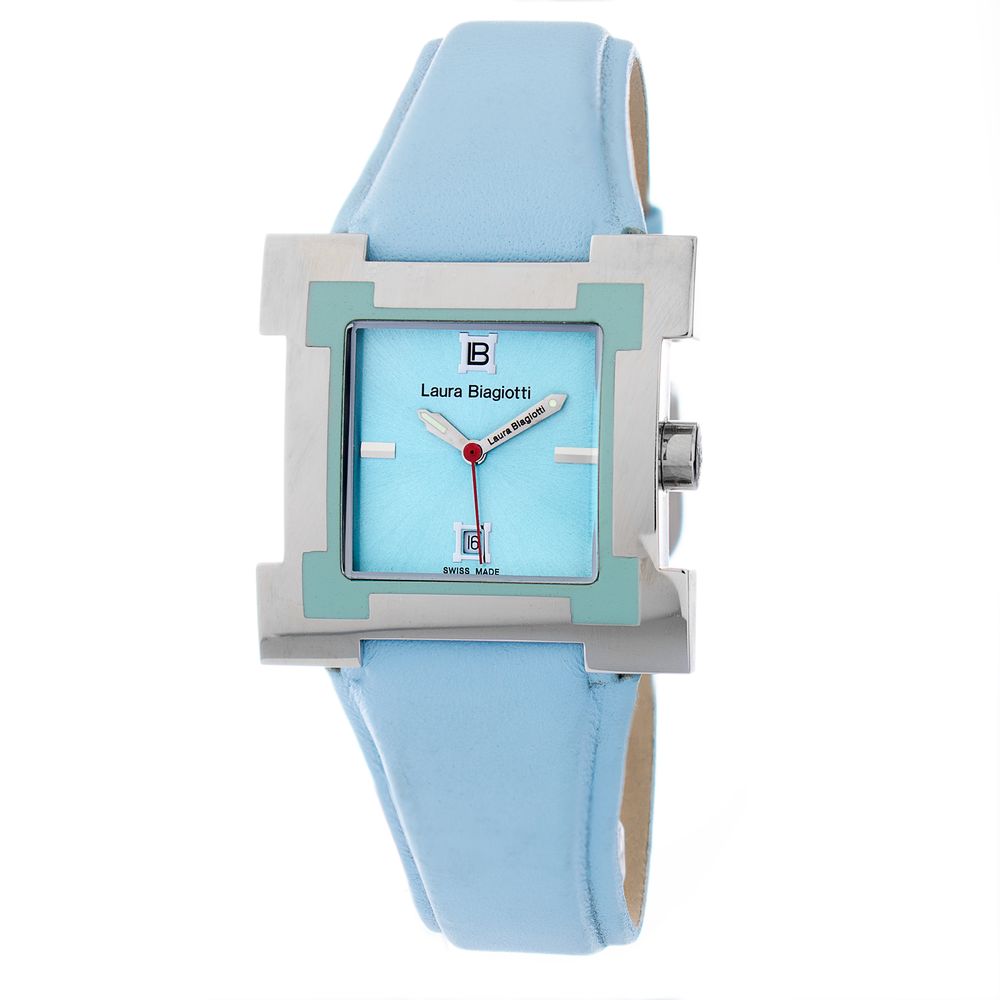 Blue Leather Dress Watch - ventzia