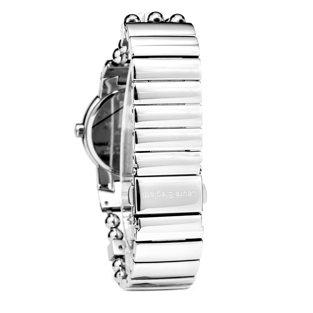 Silver Stainless Steel Dress Watch - ventzia