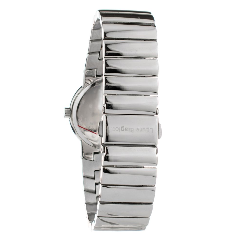 Silver Stainless Steel Dress Watch - ventzia