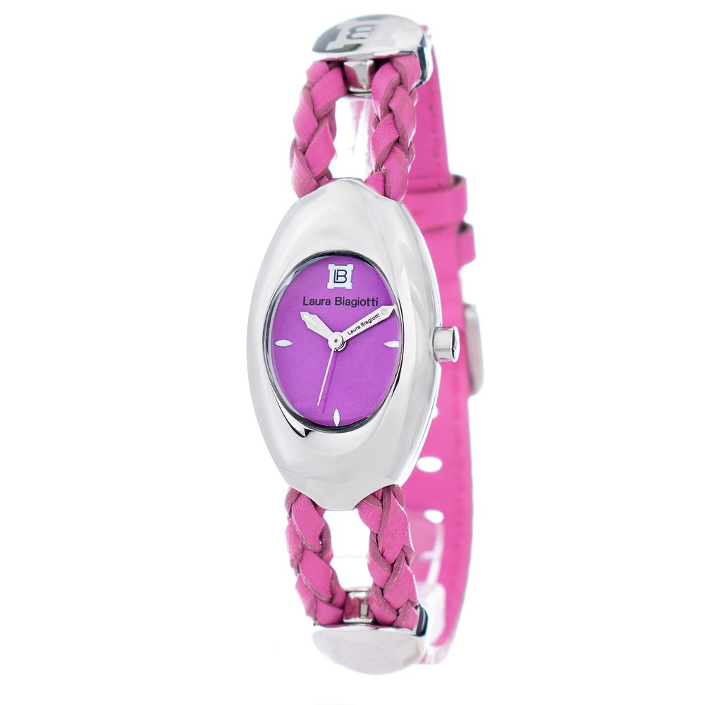 Multicolor Leather Dress Watch - ventzia