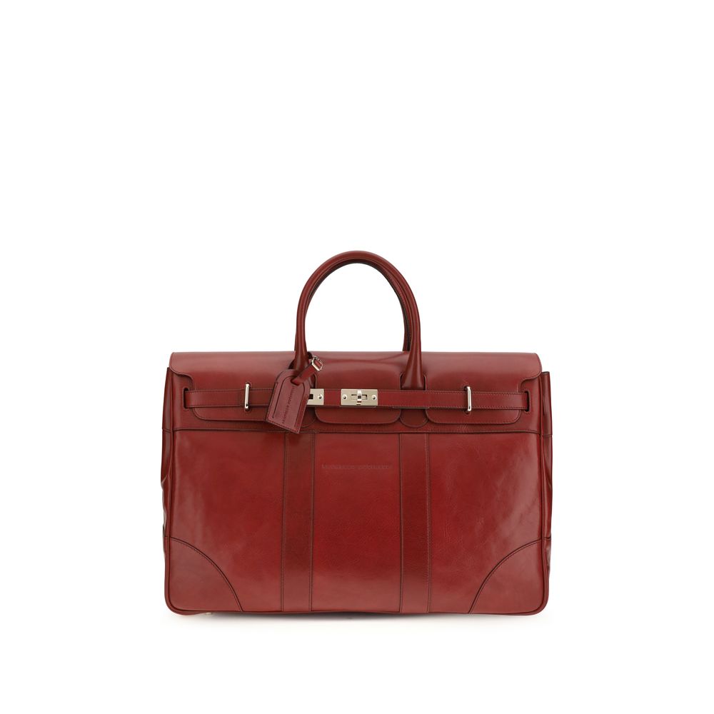 Bordeaux Calf Leather Bos Taurus Luggage And Travel - ventzia