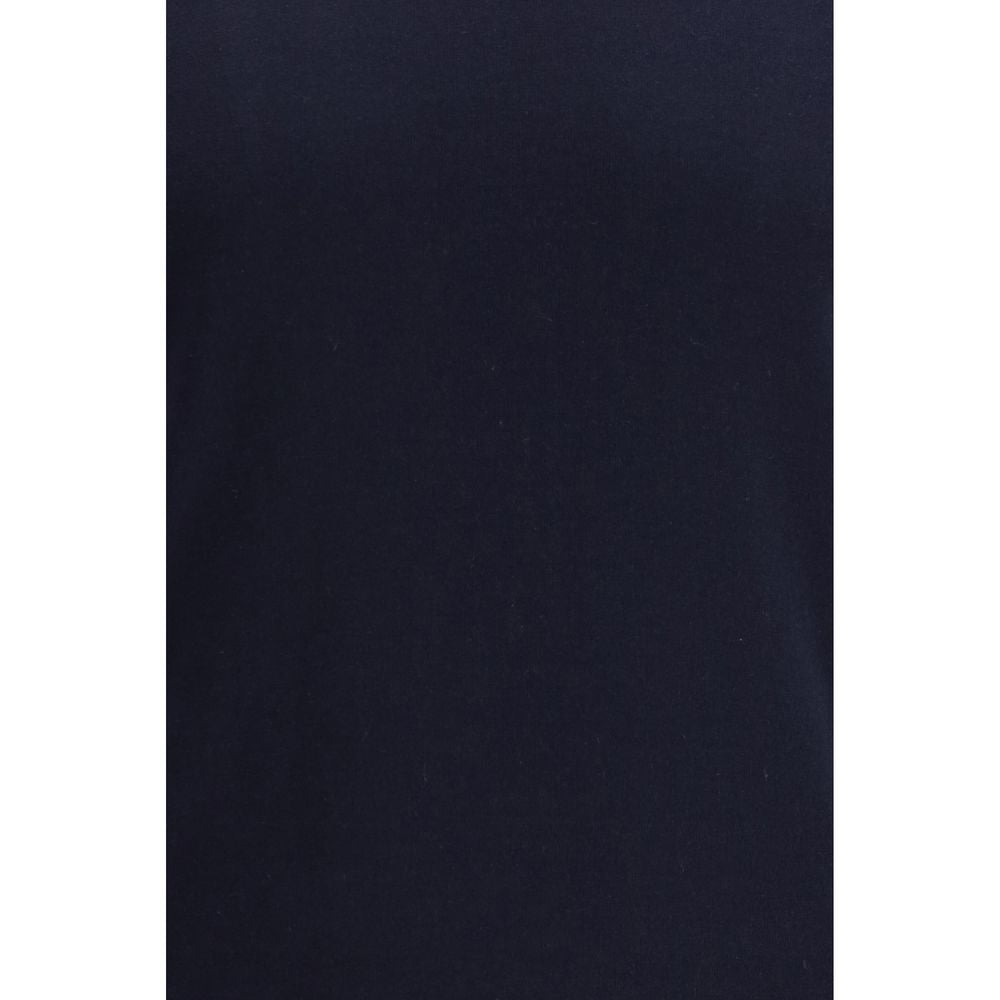 Blue Cotton Sweatshirt - ventzia