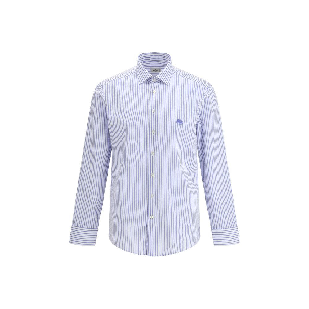 Multicolor Cotton Dress Shirt - ventzia