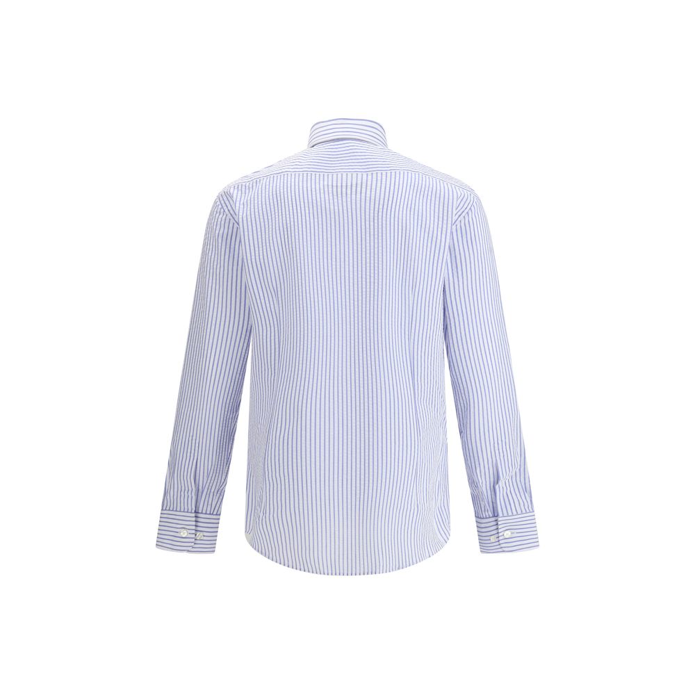 Multicolor Cotton Dress Shirt - ventzia