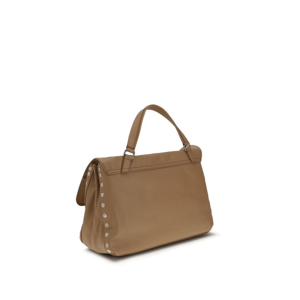 Brown Calf Leather Bos Taurus Shoulder Bag - ventzia