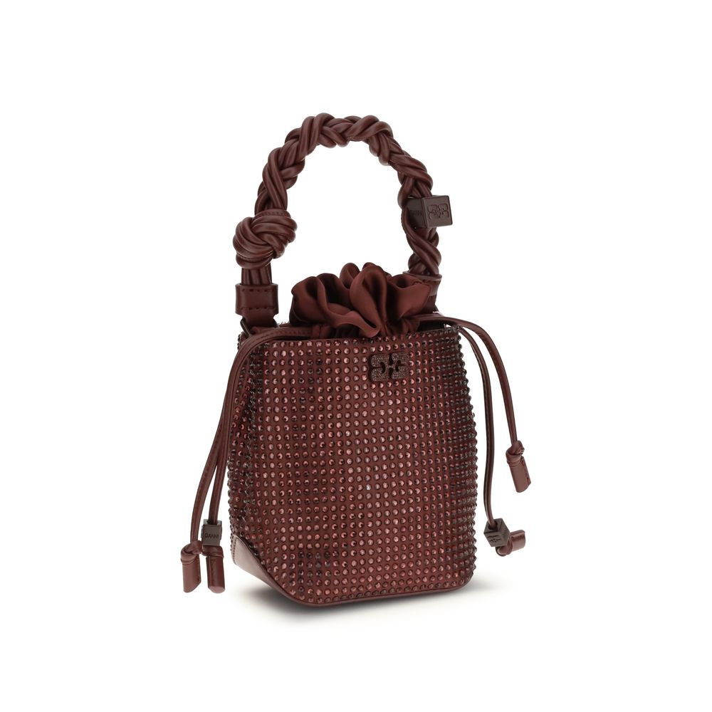 Bordeaux Recycled Polyester Handbag - ventzia