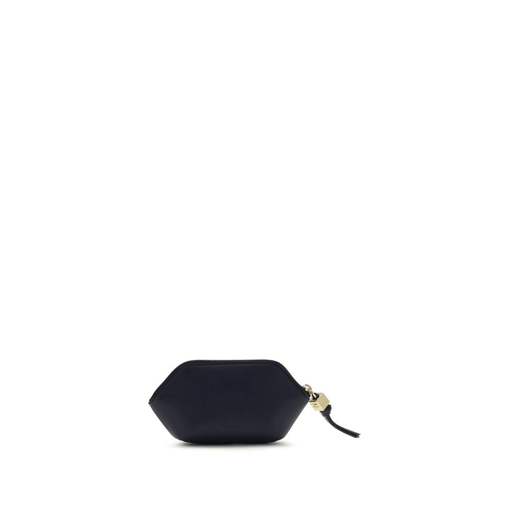 Black Recycled Leather Wallet - ventzia