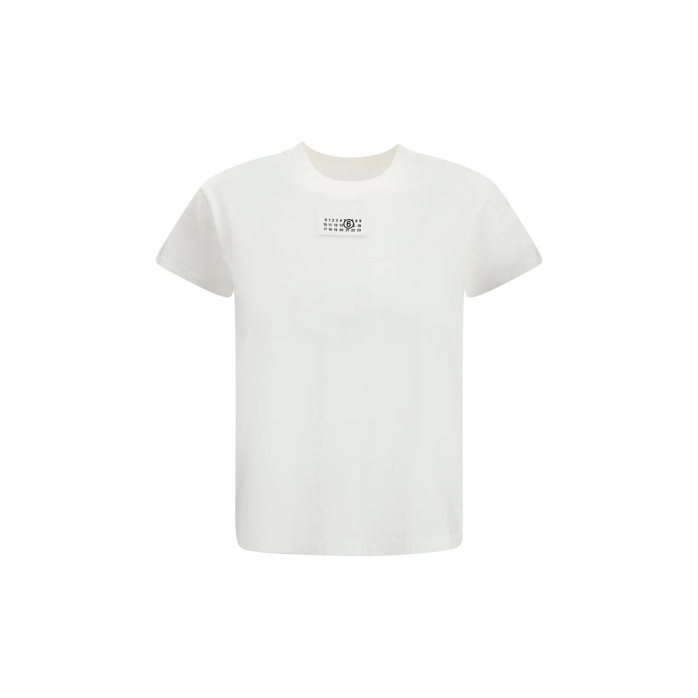 White Cotton T-Shirt - ventzia