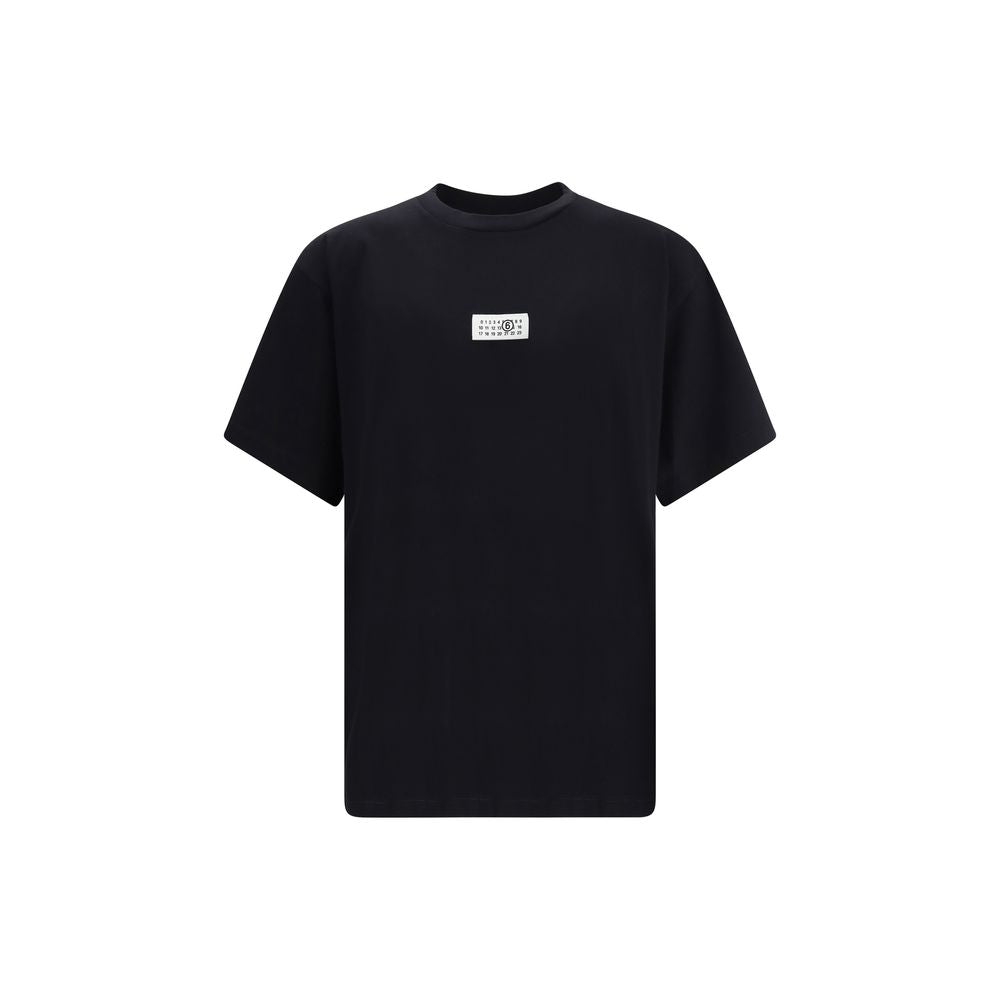 Black Cotton T-Shirt - ventzia