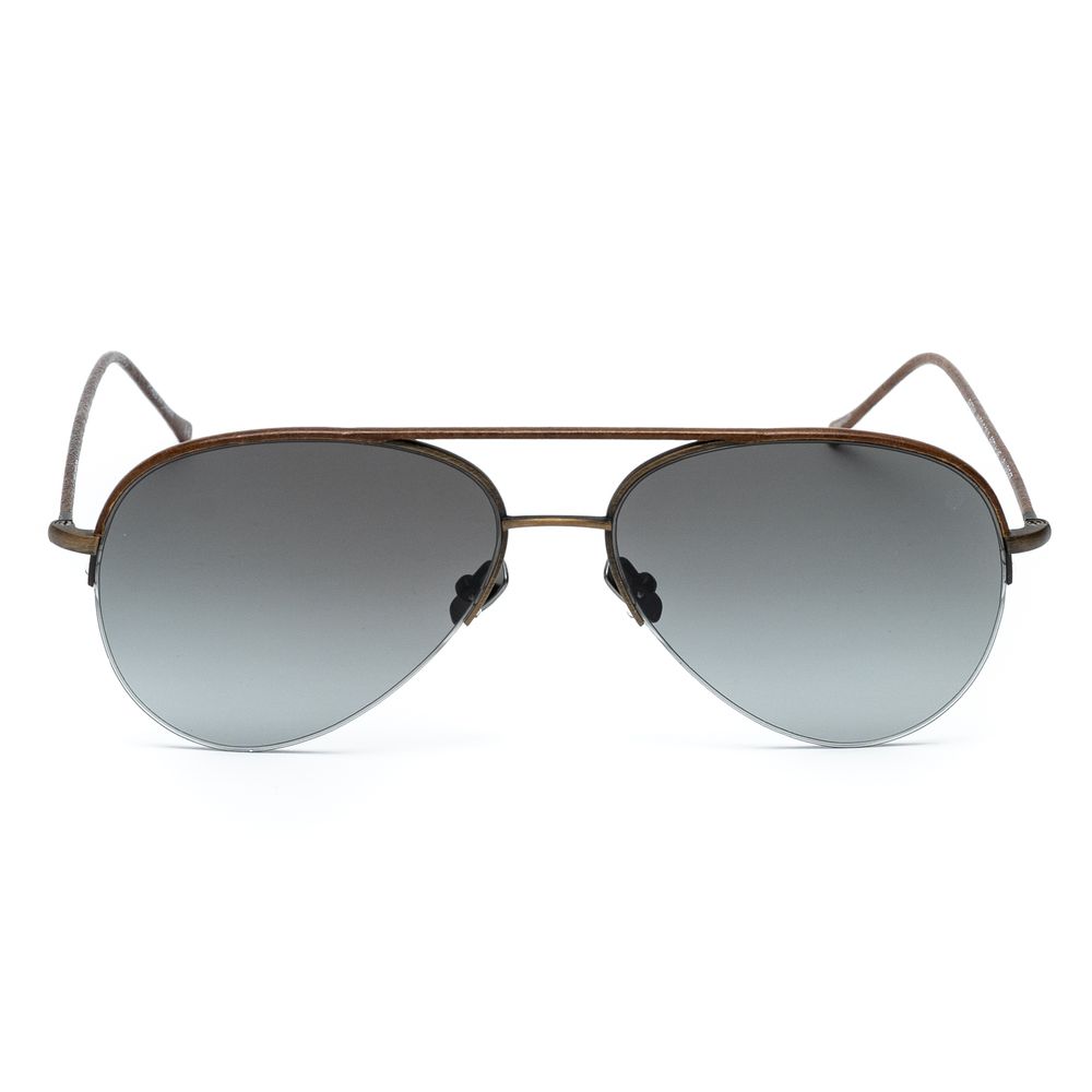 Brown Titanium Sunglasses - ventzia