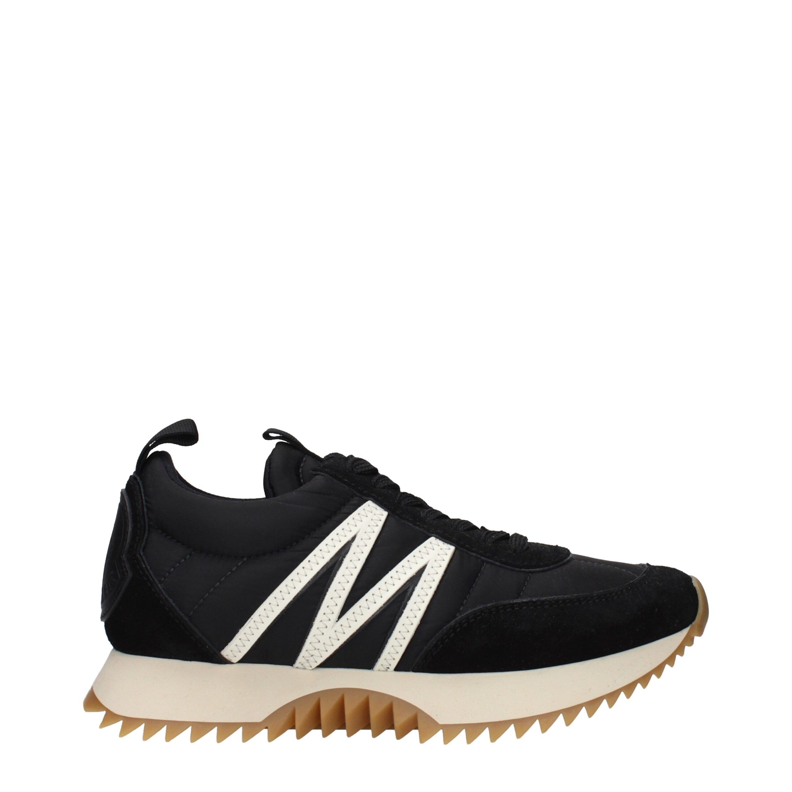 Black Fabric Low Top Sneakers - ventzia