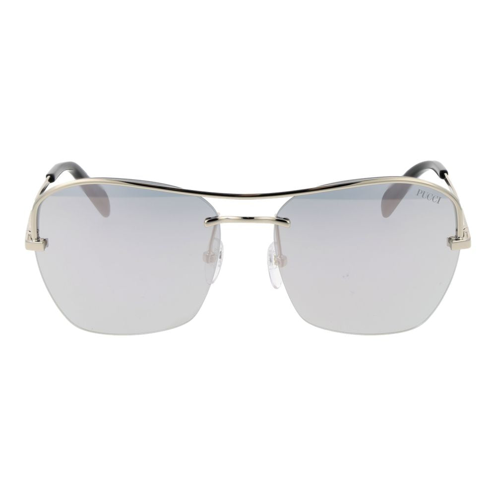 Silver Metal Sunglasses - ventzia