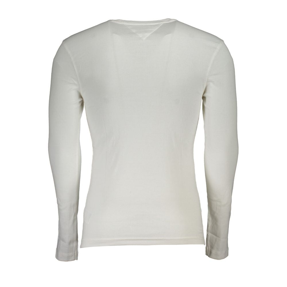 White Cotton Men T-Shirt - ventzia