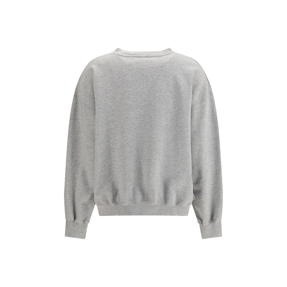 Gray Cotton Sweatshirt - ventzia