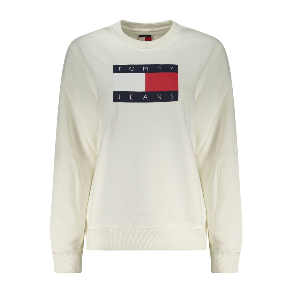 Bianco Cotton Women Sweatshirt - ventzia