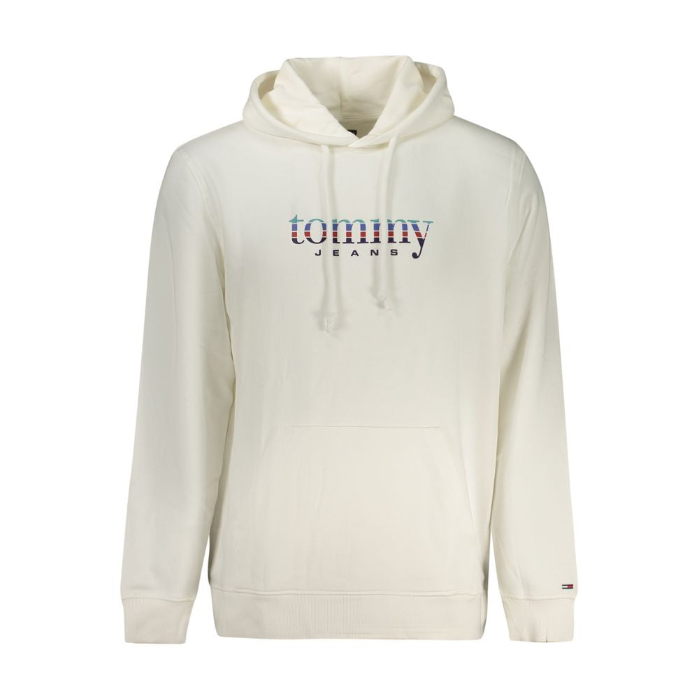 White Cotton Men's Hoodie - ventzia