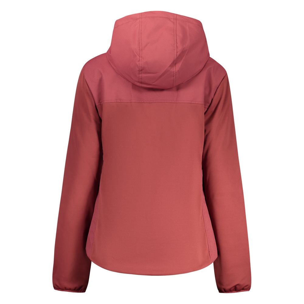 Rosso Polyester Women Jacket - ventzia