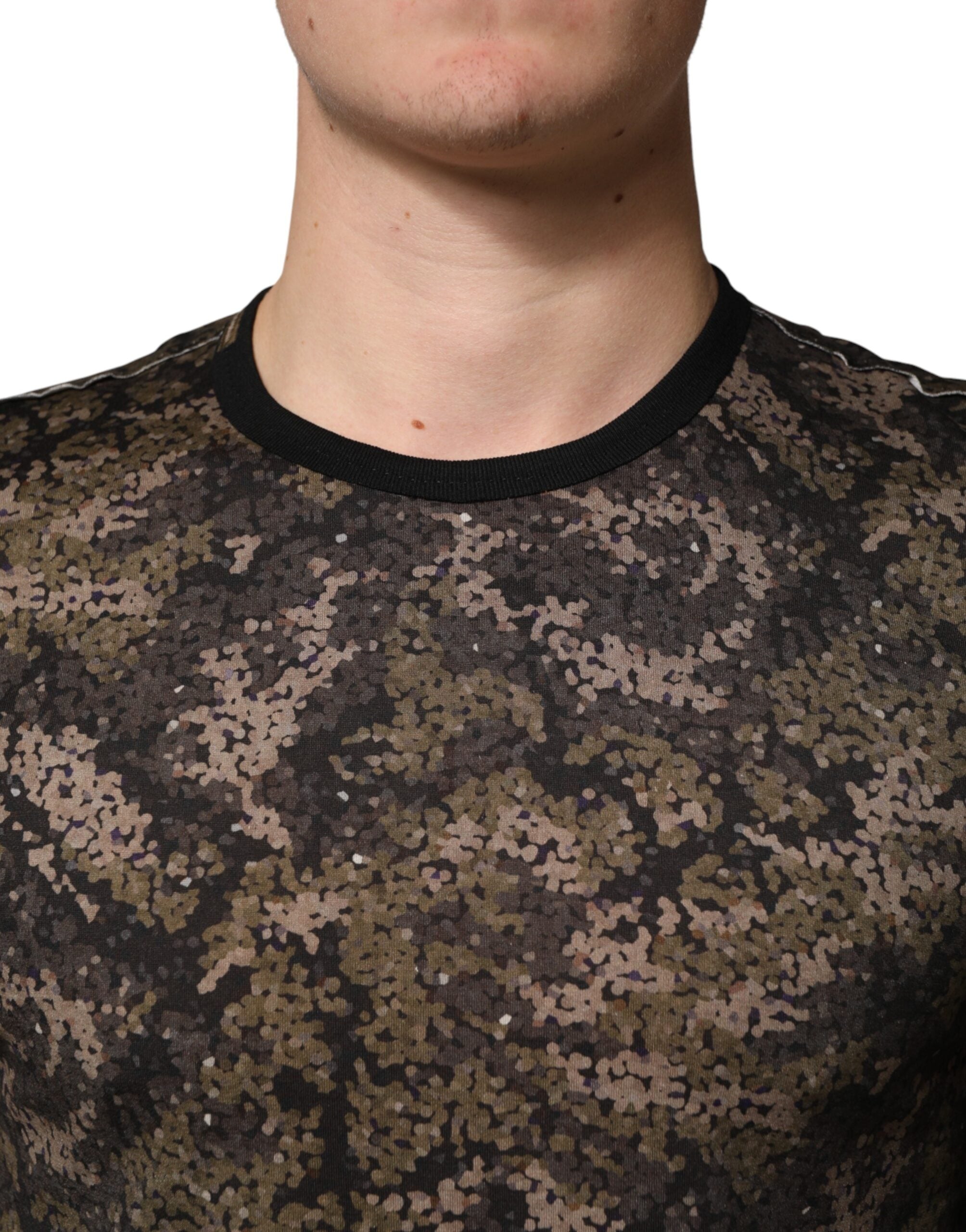 Multicolor Camouflage Long Sleeves T-shirt - ventzia