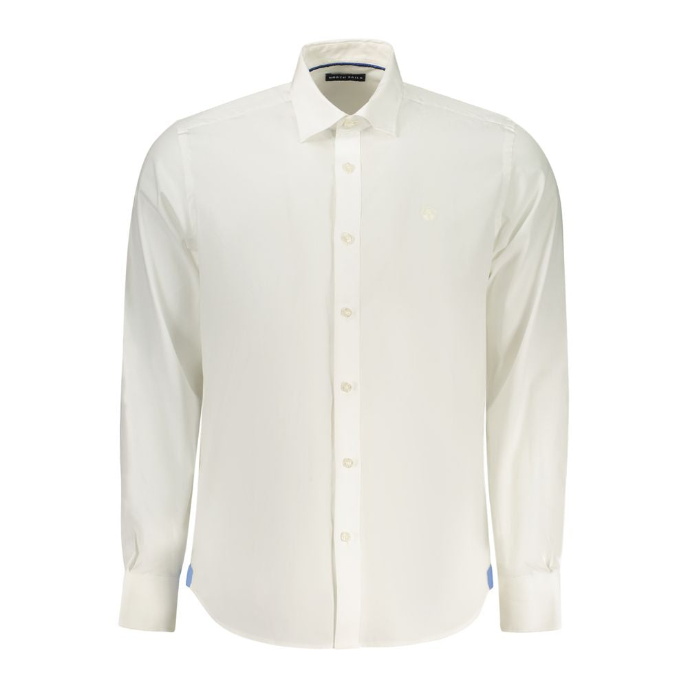 White Cotton Men's Shirt - ventzia