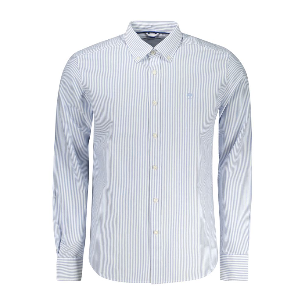 White Cotton Men Shirt - ventzia
