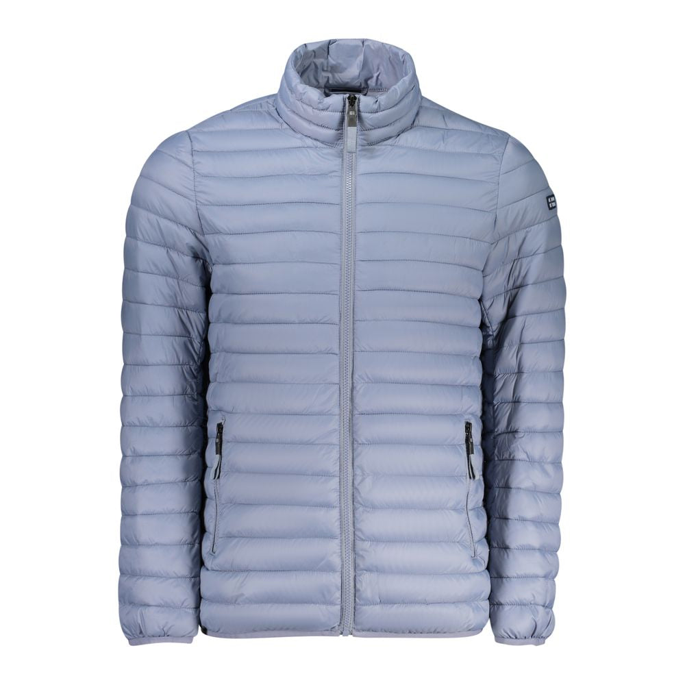 Azzurro Poliammide Mens Jacket - ventzia
