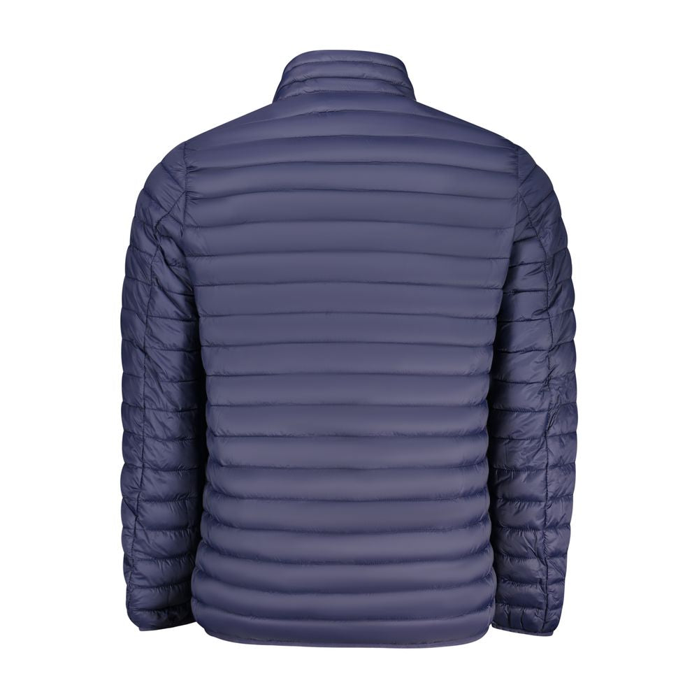 Blu Poliammide Men's Jacket - ventzia