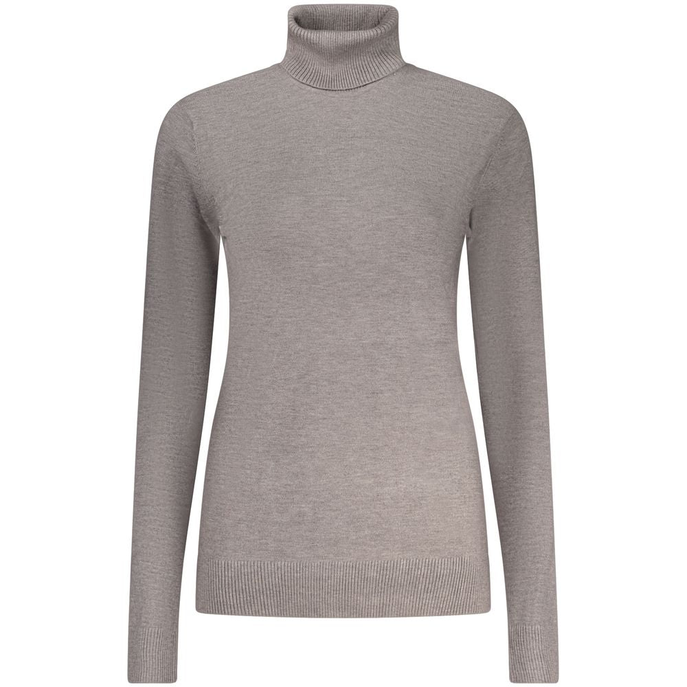 Grigio Viscosa Women Sweater - ventzia