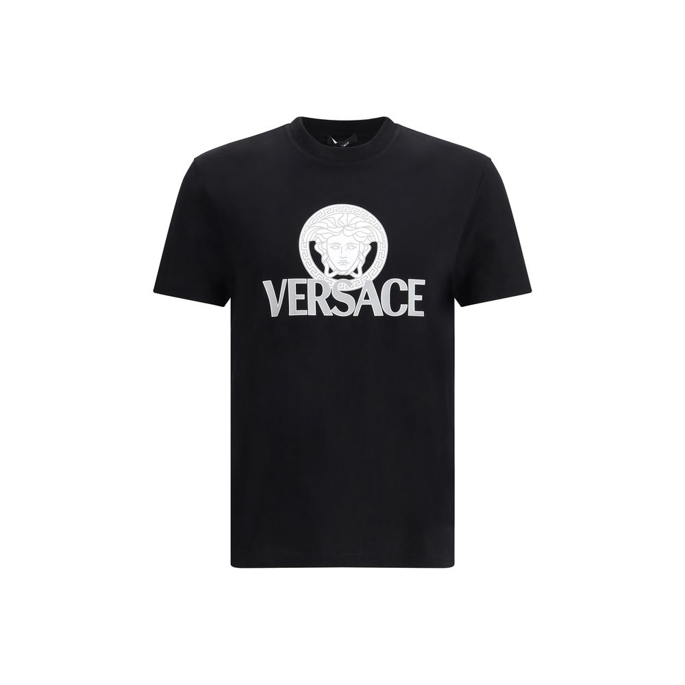 Black Cotton T-Shirt - ventzia