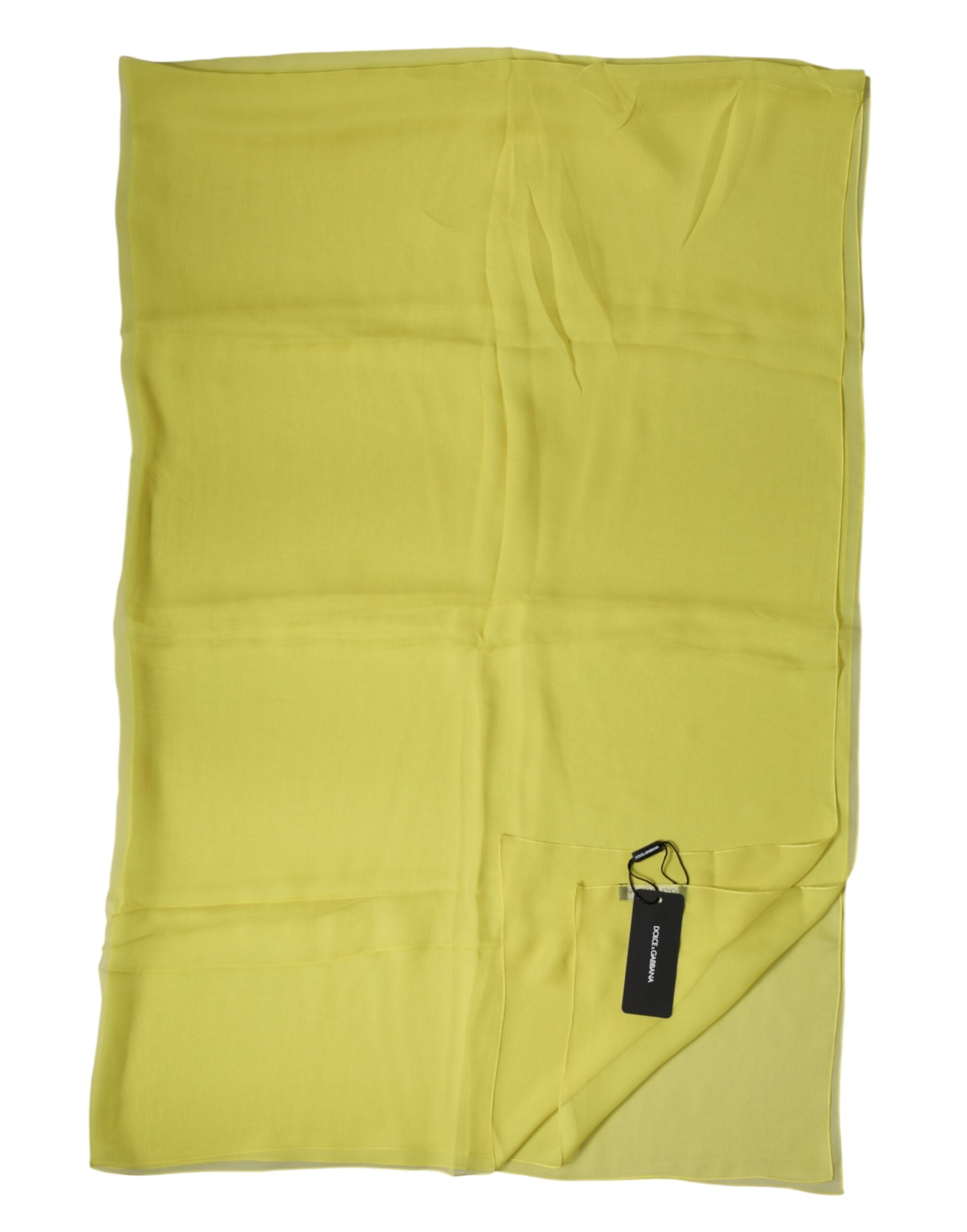 Yellow Stole Silk Neck Wrap Shawl Men Scarf - ventzia