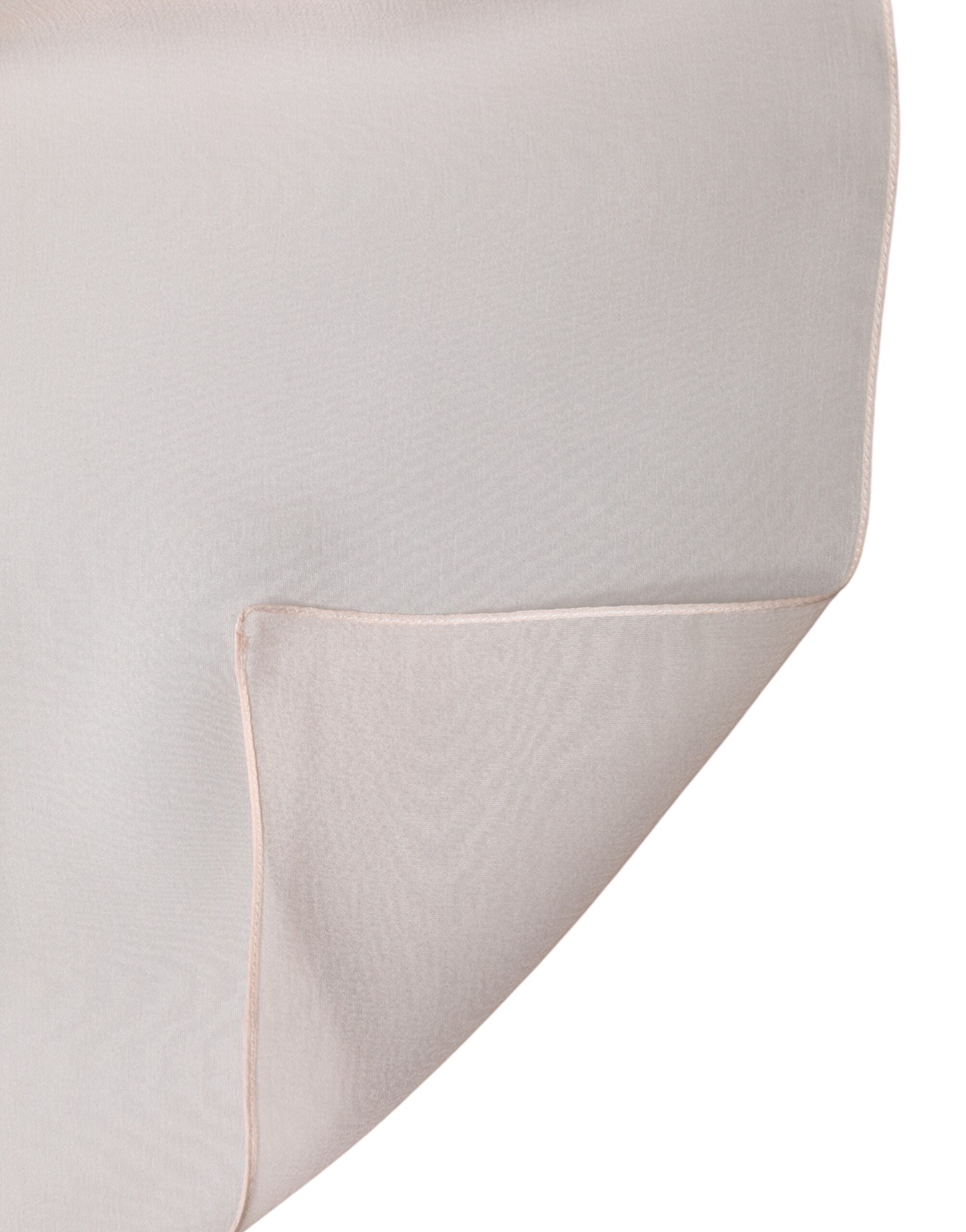 Light Pink Stole Silk Neck Wrap Shawl Scarf - ventzia