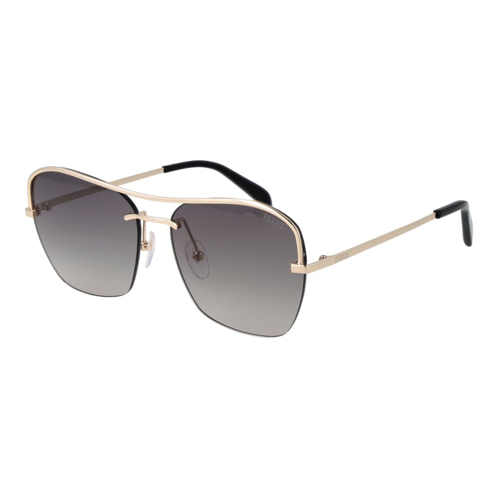 Gold Metal Sunglasses - ventzia