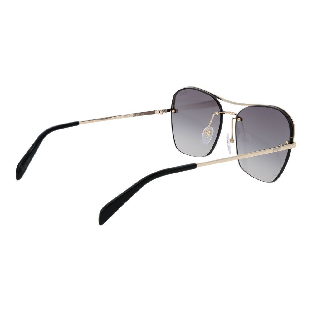 Gold Metal Sunglasses - ventzia