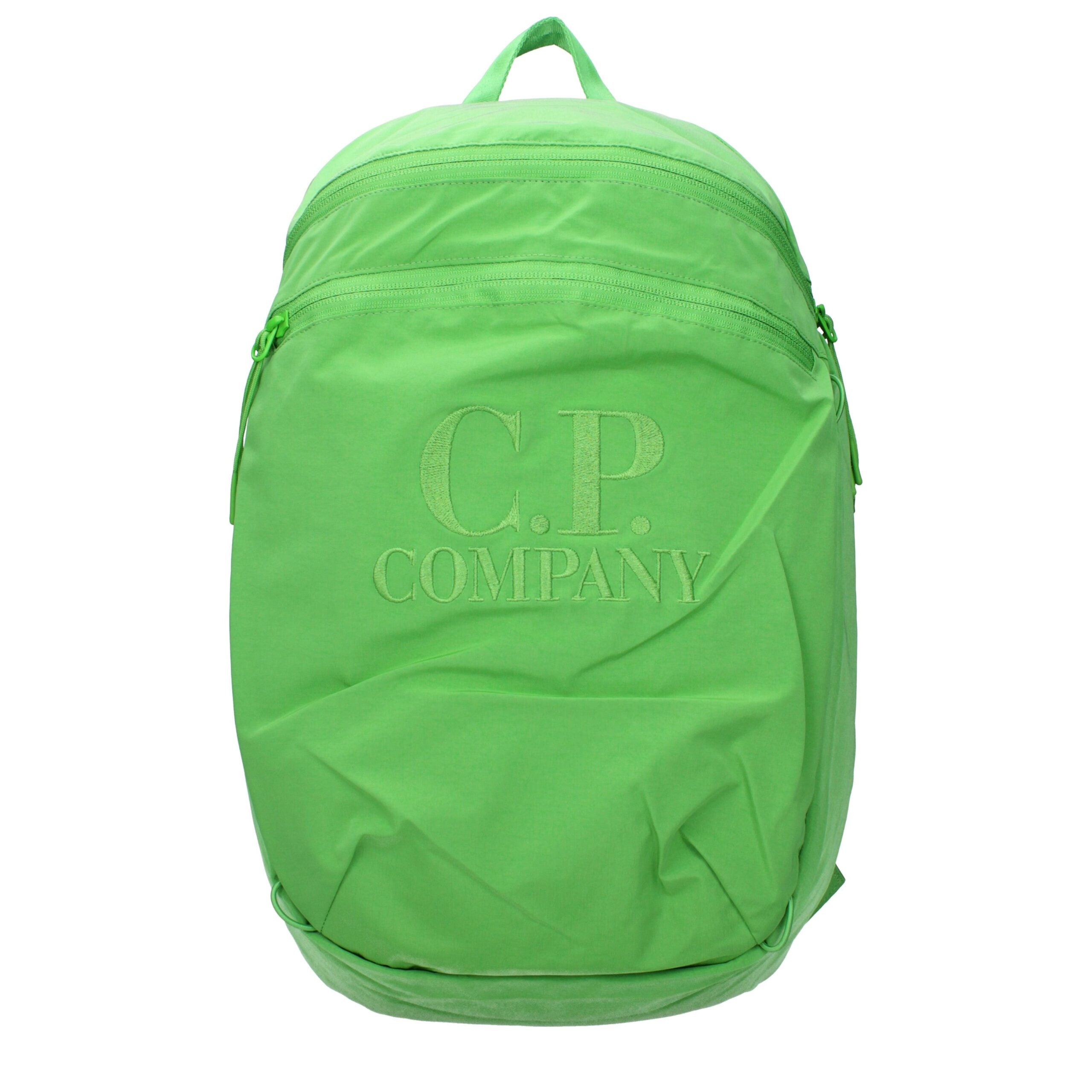 Green Fabric Backpack - ventzia